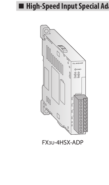 Mitsubishi Electric FX3U-4HSX-ADP - Accesorio PLC MELSEC-F