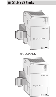 Mitsubishi Electric FX3U-16CCL-M - Accesorio PLC MELSEC-F