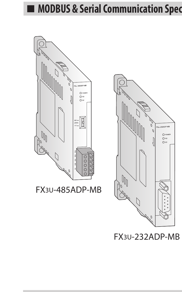 Mitsubishi Electric FX3U-232ADP-MB - Accesorio PLC MELSEC-F