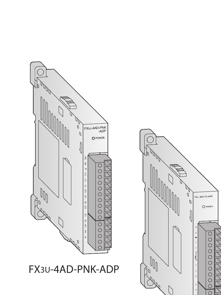 Mitsubishi Electric FX3U-4AD-TC-ADP - Accesorio PLC MELSEC-F