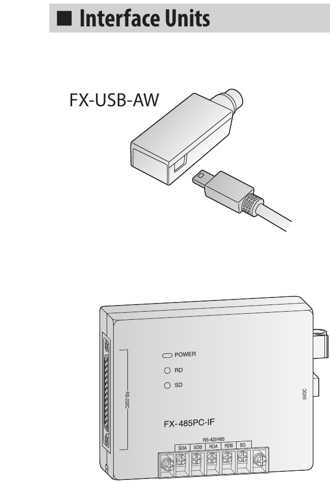 Mitsubishi Electric FX-USB-AW - Accesorio PLC MELSEC-F
