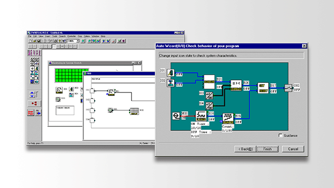 Software de programación Mitsubishi Electric ALPHA-WIN-1